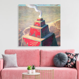 The Altar Mikalojus Ciurlionis Canvas Print