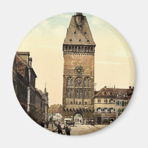 The Altportel, Speyer, the Rhine, Germany rare Pho Magnet
