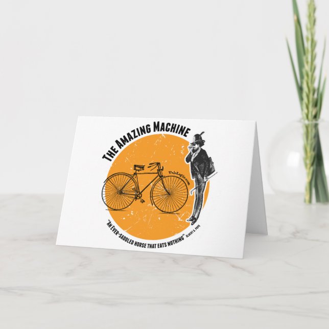 The Amazing Bicycle Holiday Card (Front)