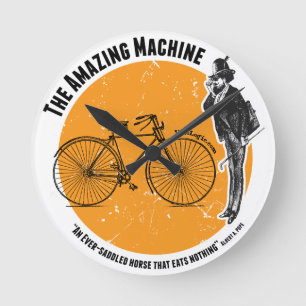 The Amazing Bicycle Round Clock