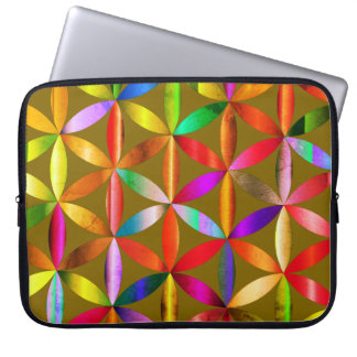 The Amazing Flower of Life on an Electronics Bag