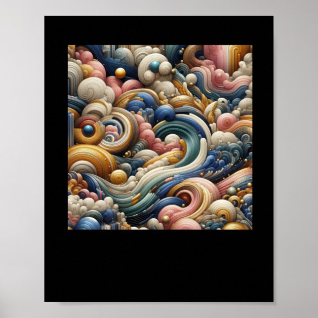 The Amazing Heaven's River Sticker  Poster (Front)