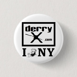 The amazing I derryX NY button