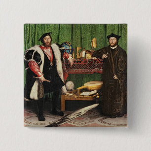 The Ambassadors, 1533 15 Cm Square Badge