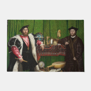 The Ambassadors, Holbein the Younger Doormat