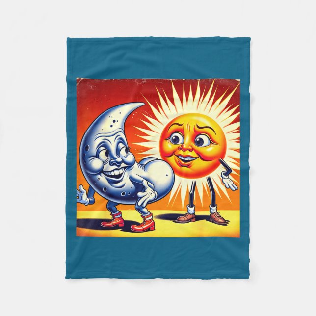 The America Solar Eclipse 4 08 Fleece Blanket (Front)