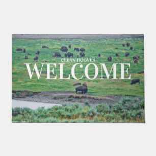 The American Bison Doormat