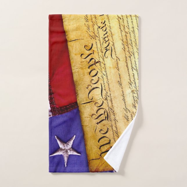 The American Constitution Hand Towel (Hand Towel)