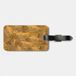 The American Constitution Luggage Tag