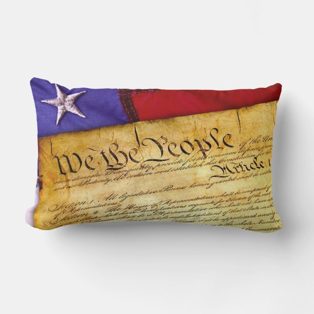 The American Constitution Lumbar Cushion (Front)