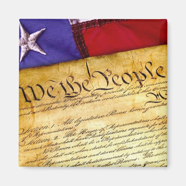 The American Constitution Magnet (Front)