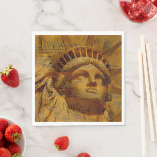 The American Constitution Napkin