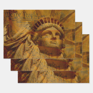 The American Constitution Wrapping Paper Sheet