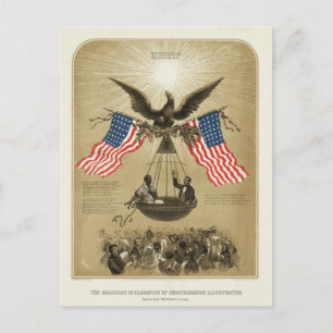 The American Declaration of Independence 1861 Postcard