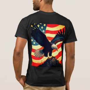 The American Eagle – Neon Wings of the New Era T-Shirt