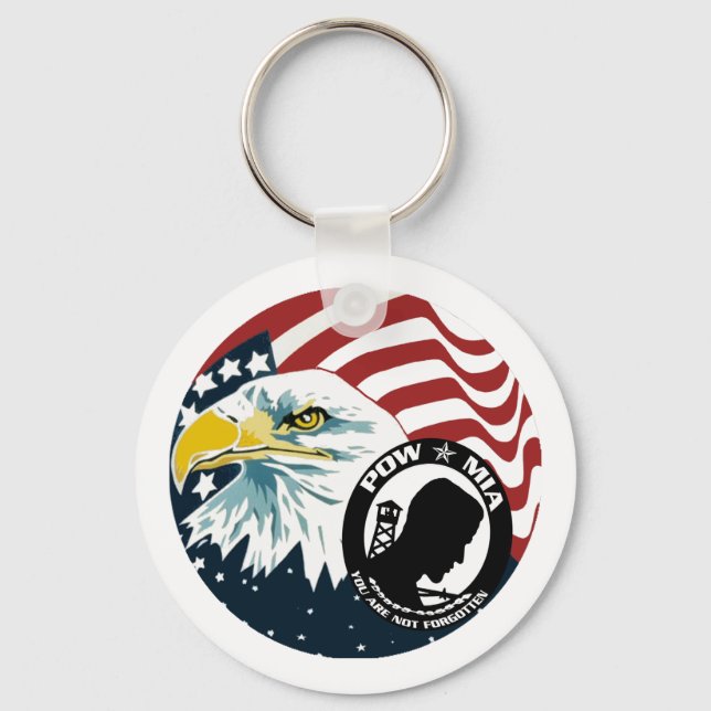 The American Eagle POW-MIA Key Ring (Front)