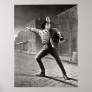 The American Fireman - Rushing to the Conflict - Poster