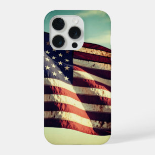 The American Flag – Emblem of Freedom and Resolve iPhone 15 Pro Case