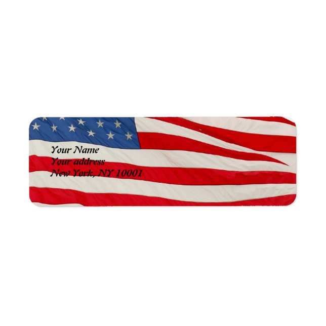 The American Flag, U.S.A (Front)