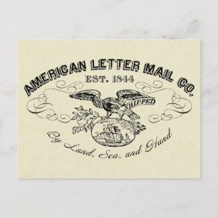 The American Letter Mail Company Postcard