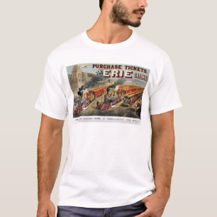The American Railway Scene at Hornellsville T-Shirt