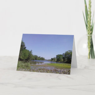 The American River Sacramento,CA Card