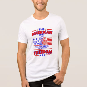 THE AMERICAN SPIRIT OF 26: 250 YEARS OF FREEDOM Tri-Blend SHIRT
