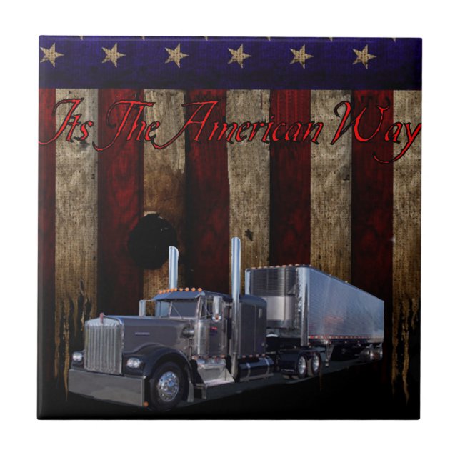 The American Way Tile (Front)