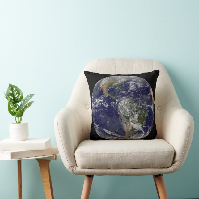 The Americas On Earth Day. Cushion (Chair)