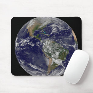 The Americas On Earth Day. Mouse Pad