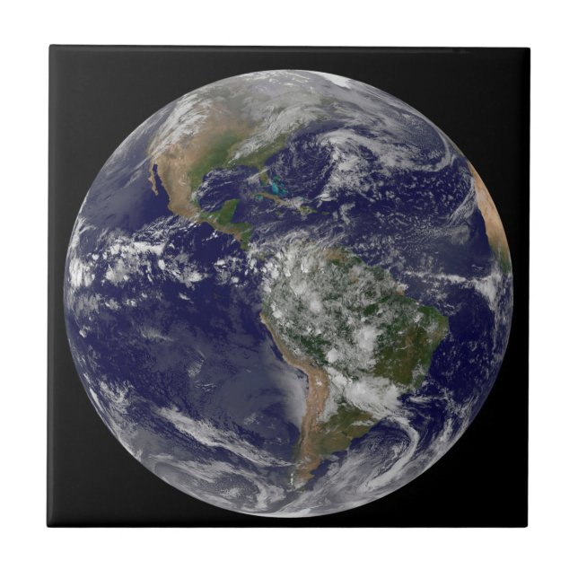 The Americas On Earth Day. Tile (Front)