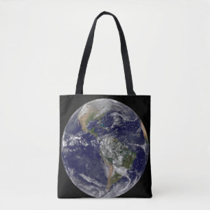 The Americas On Earth Day. Tote Bag