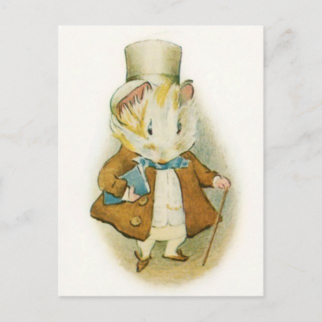 “The Amiable Guinea Pig” by Beatrix Potter Postcard (Front)
