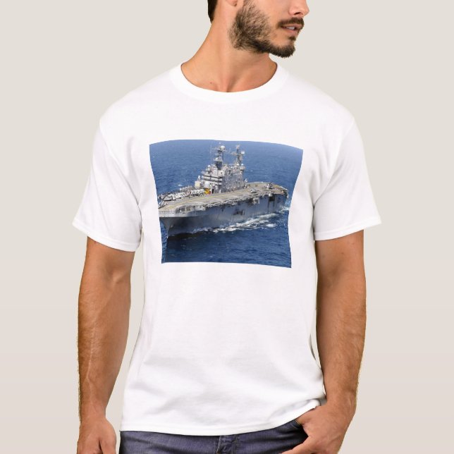The amphibious assault ship USS Peleliu T-Shirt (Front)