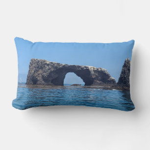 The Anacapa Island Arch! Lumbar Cushion