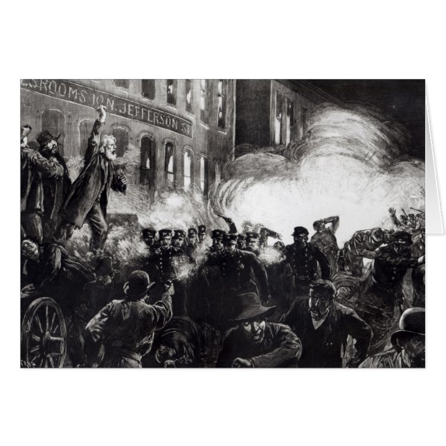 The Anarchist Riot in Chicago (Front Horizontal)