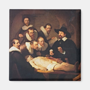 The Anatomy Lecture by Rembrandt Magnet