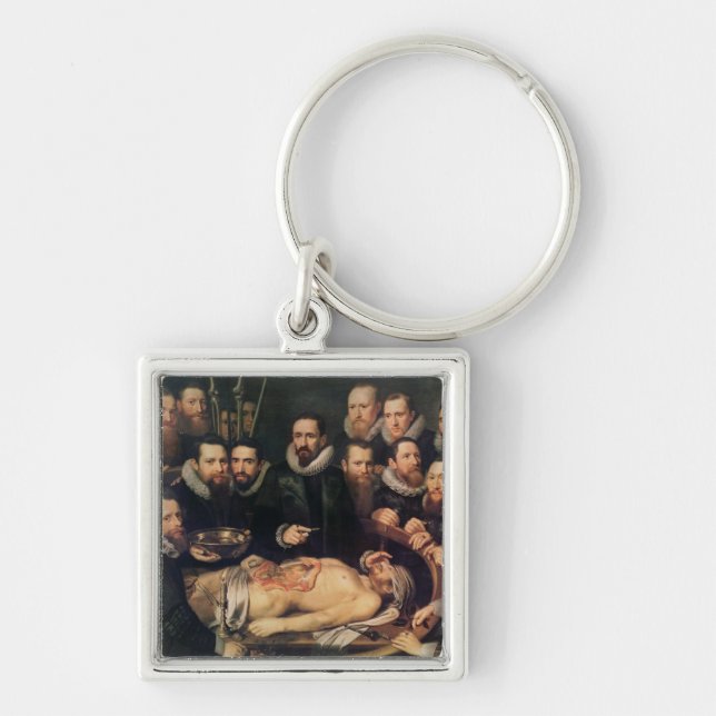 The Anatomy Lesson of Doctor Willem van der Key Ring (Front)