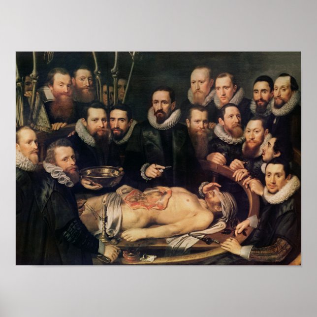 The Anatomy Lesson of Doctor Willem van der Poster (Front)