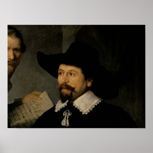 The Anatomy Lesson of Dr. Nicolaes Tulp, 1632 Poster (Front)