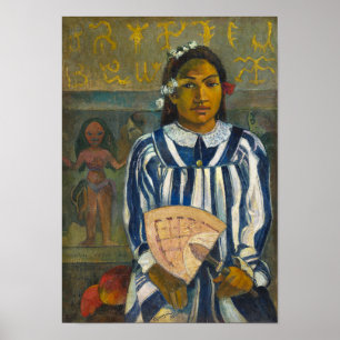 The Ancestors of Tehamana   Paul Gauguin   Poster