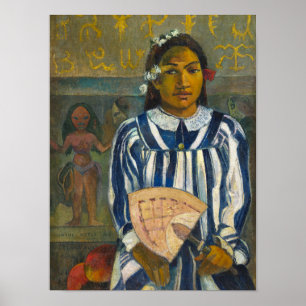 The Ancestors of Tehamana Paul Gauguin Poster