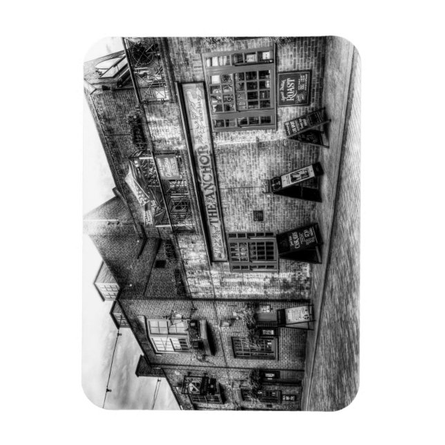 The Anchor Pub London Art Magnet (Vertical)