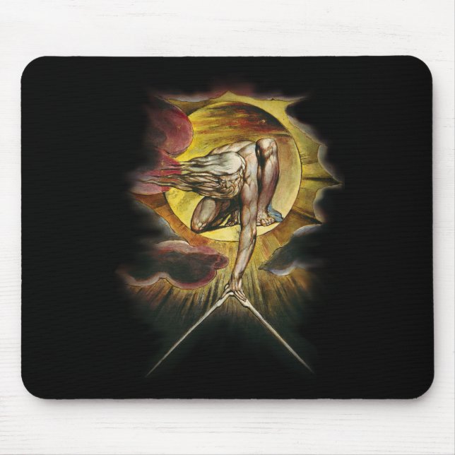 The Ancient Of Days Mouse Pad (Front)