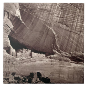 The Ancient Ruins of the Canyon de Chelle, 1873 (a Tile