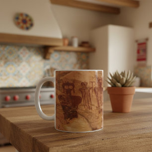 "The Ancients", Sego Canyon Utah Pictograph Coffee Mug