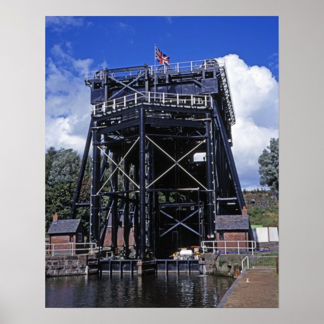The Anderton Lift Cheshire England Poster (Front)