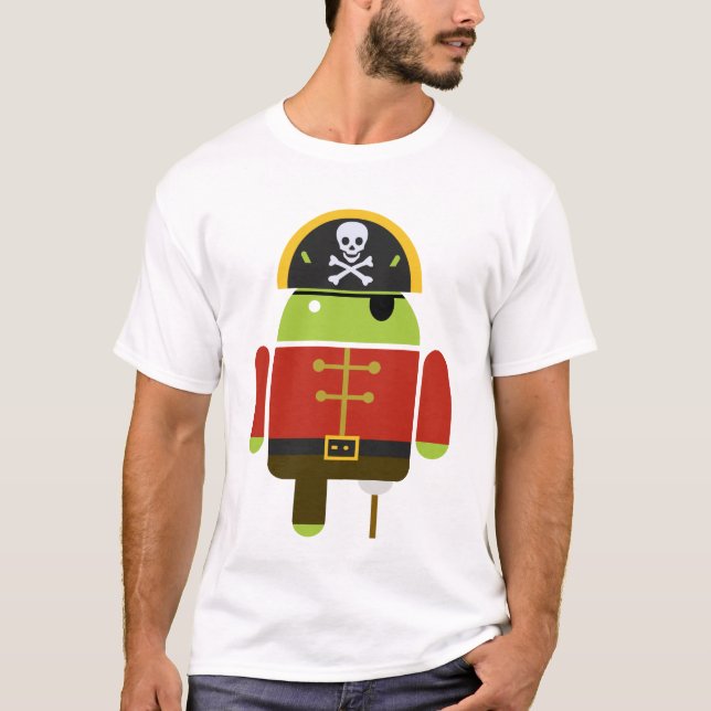 The Android Pirate T-Shirt (Front)