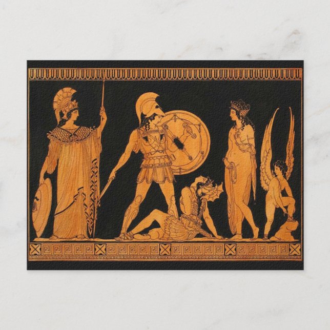 The Angel and the Amazons Postcard (Front)