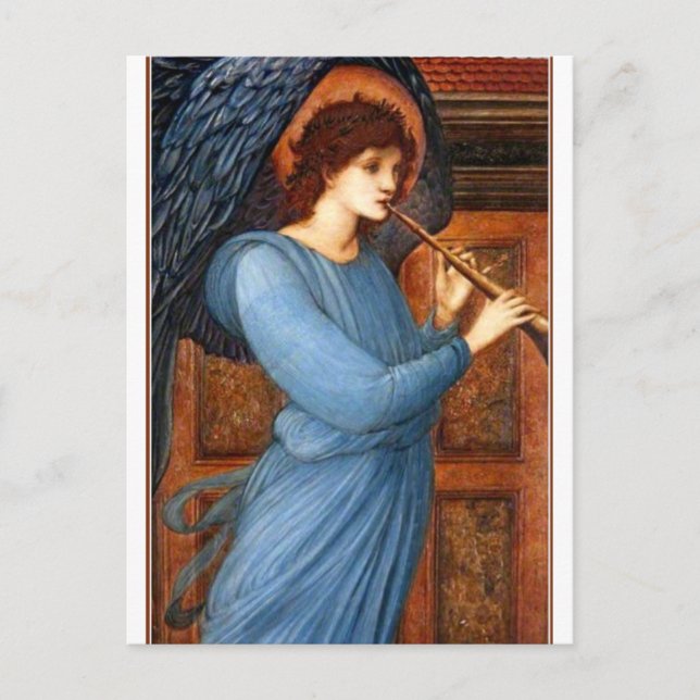 The Angel by Sir Edward Burne-Jones Postcard (Front)